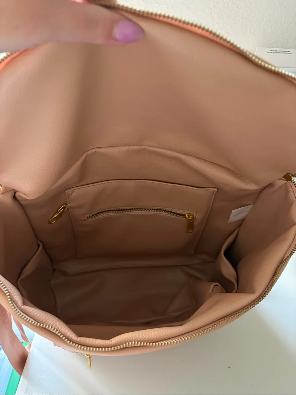 Fawn Design Cream Baby Bag
